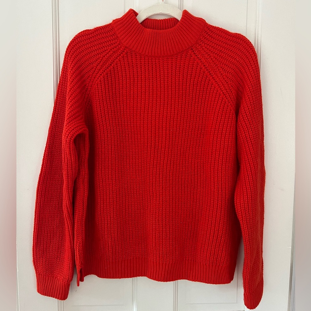 Red Knit Sweater